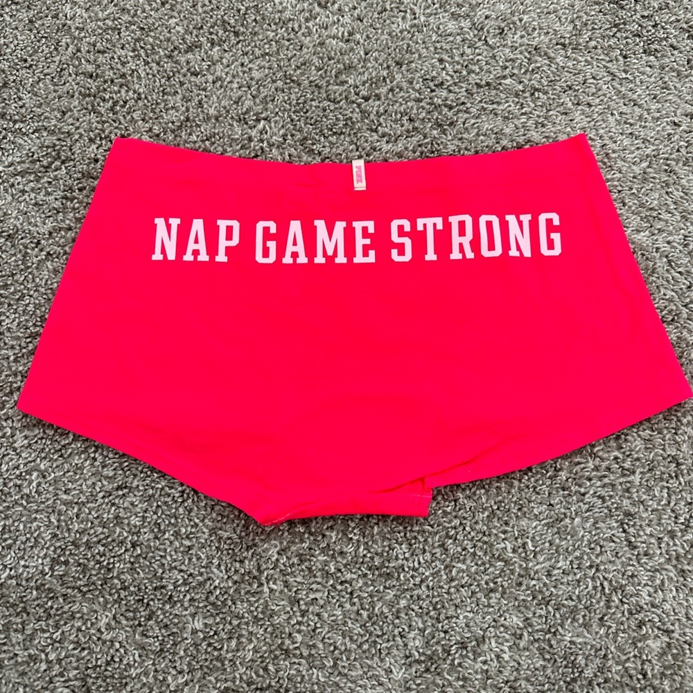 Victoria’s Secret PINK Nap Game Strong Women's Boyshorts